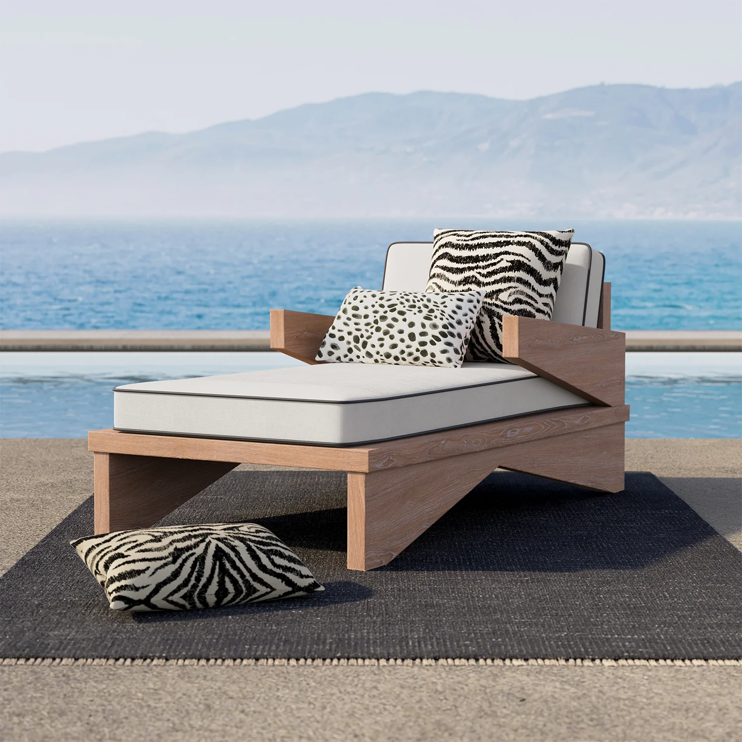 Andoise Outdoor Rug (Charcoal) - Image 6