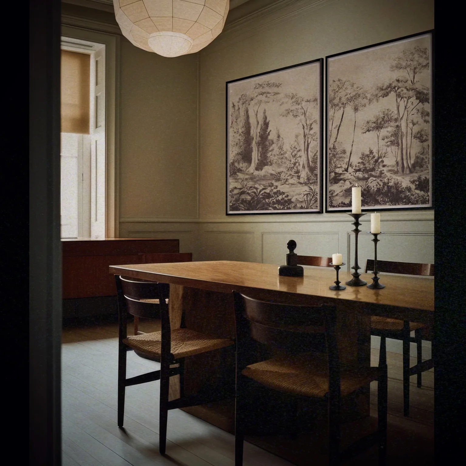 Bois de Boulogne (Right) Limited Edition Archival Print - Image 3