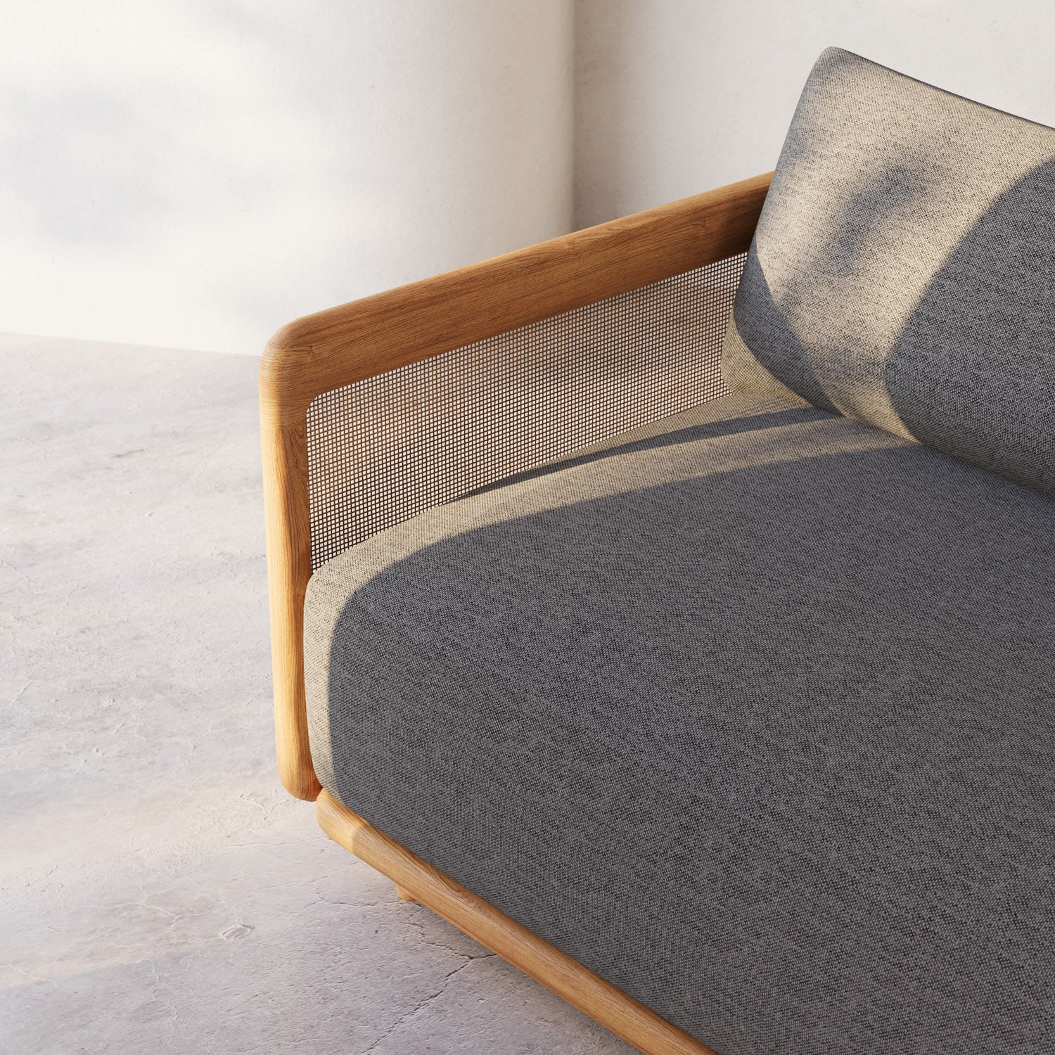 Dock Teak Chaise Lounge - Image 10