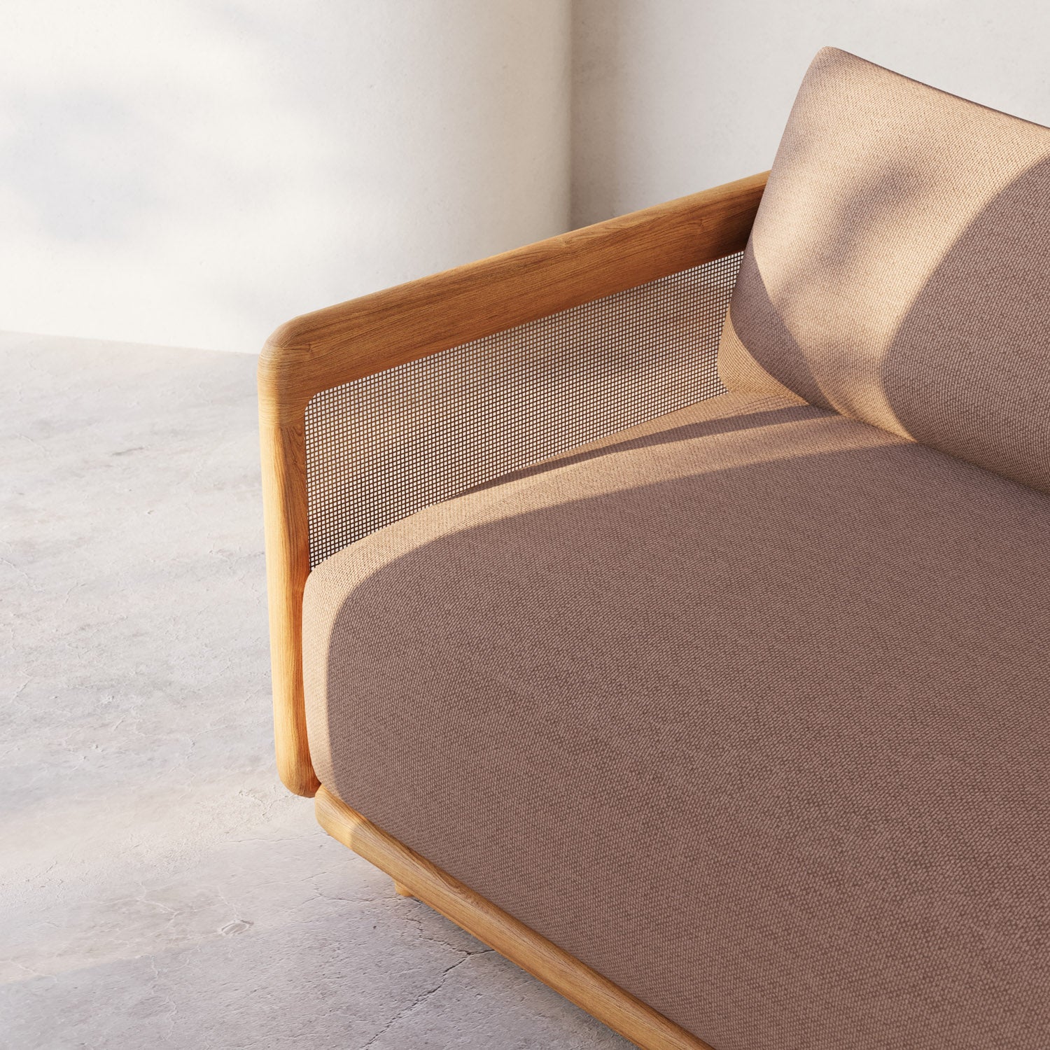 Dock Teak Chaise Lounge - Image 7