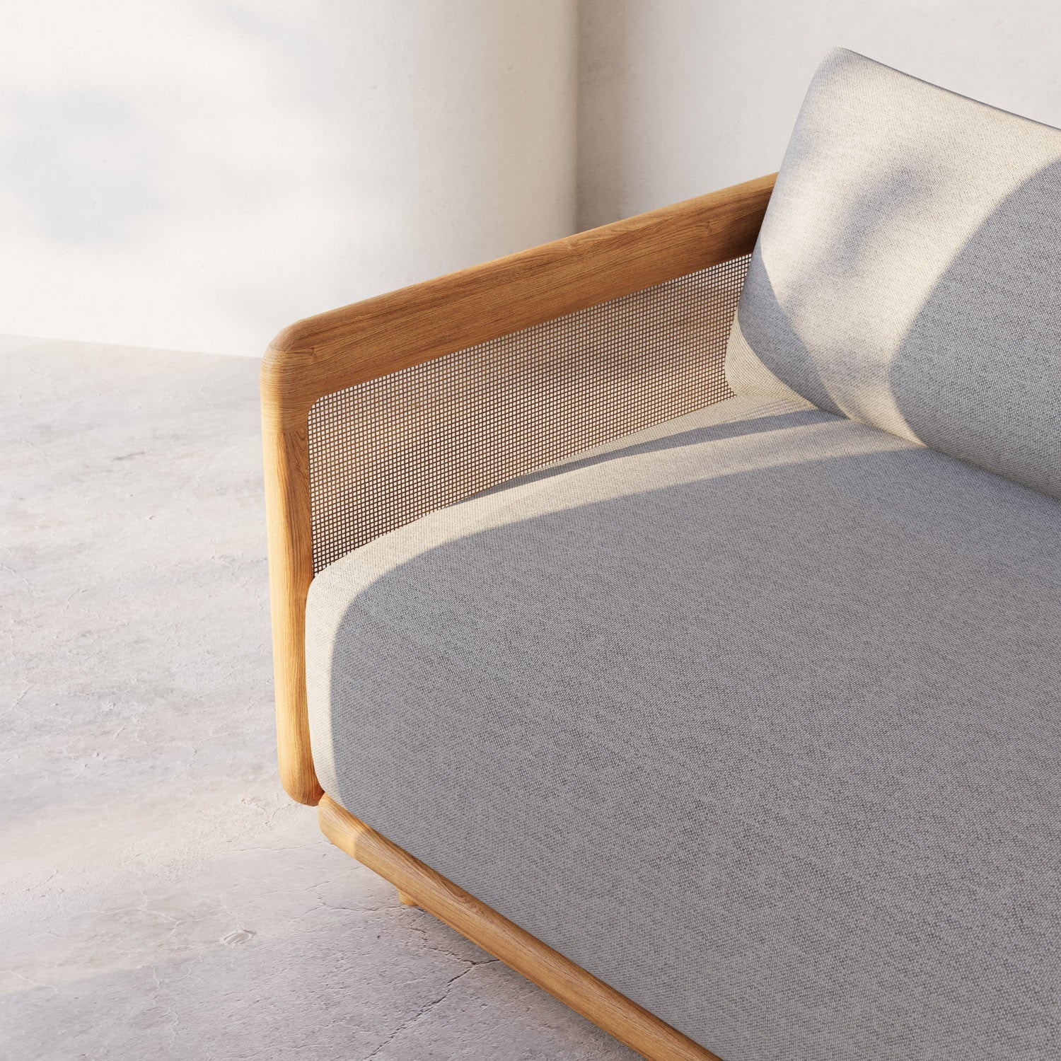 Dock Teak Chaise Lounge - Image 9