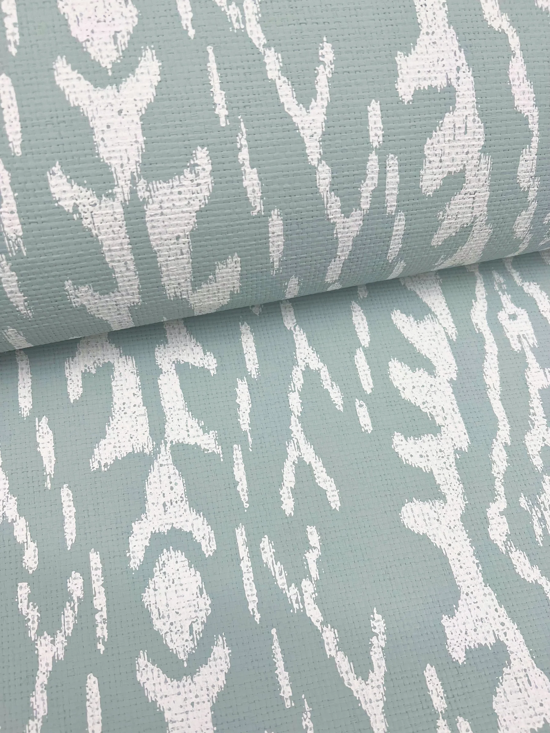 Rousseau Sage Paperweave Wallpaper - Image 3