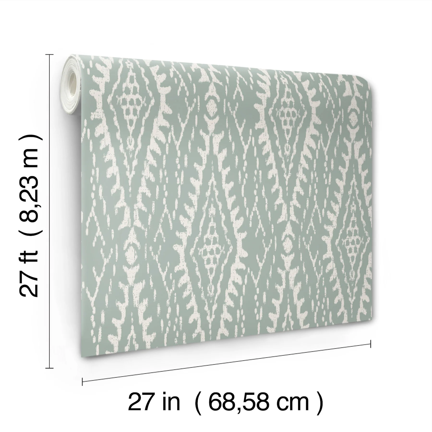 Rousseau Sage Paperweave Wallpaper - Image 4