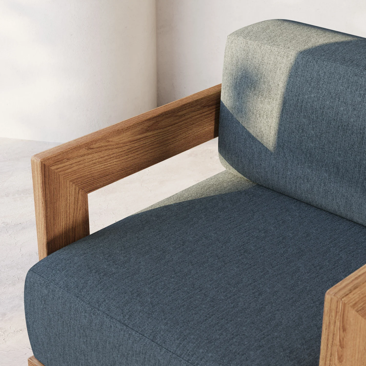 S2 Teak 62" Sofa - Image 11