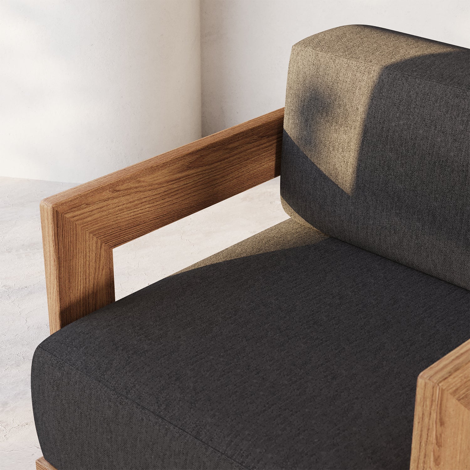 S2 Teak 62" Sofa - Image 15